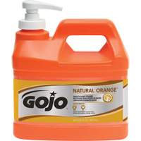 Natural Orange Hand Cleaner, Cream, 1.89 L, Pump Bottle, Citrus/Orange Distribution Jean Lapalme