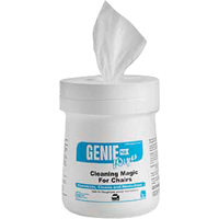 Nettoyants & d&eacute;sinfectants - nettoyant pour chaises genie plus, 7" x 6", 160 lingettes Distribution Jean Lapalme