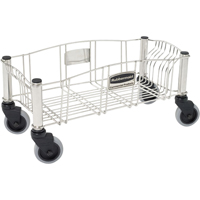 Chariot Slim Jim, Acier inoxydable, Acier inoxydable Distribution Jean Lapalme