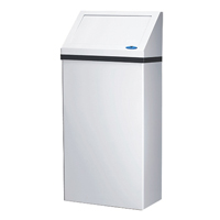 Poubelle murale, Acier, 13,2 gal. US Distribution Jean Lapalme