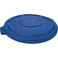Couvercle rond pour poubelle Brute, Couvercle plat, Plastique, Convient aux contenants 22-1/4" dia. Distribution Jean Lapalme