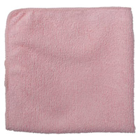 Chiffon de nettoyage pour travaux l&eacute;gers, Microfibre, Rouge Distribution Jean Lapalme
