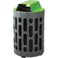 R&eacute;cipients &agrave; d&eacute;chets 2020 Stingray, M&eacute;tal, 42 gal. US Distribution Jean Lapalme