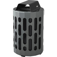 R&eacute;cipients &agrave; d&eacute;chets 2020 Stingray, M&eacute;tal, 42 gal. US Distribution Jean Lapalme