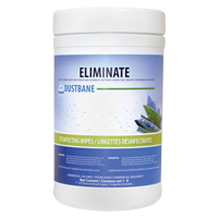 Lingettes Eliminate virucide, 7" x 8", 180 lingettes Distribution Jean Lapalme