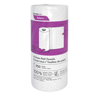 Rouleau d'essuie-tout de cuisine Pro Select, 2 Pli, 250 Feuilles/rouleau, 8" la, 11" lo Distribution Jean Lapalme
