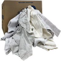 Chiffons de nettoyage, Molleton, Blanc, 20 lb Distribution Jean Lapalme