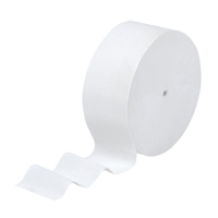 Papier hygi&eacute;nique JRT junior Scott, Rouleau Sans rouleau central, 1 Pli, Longueur 2300', Blanc Distribution Jean Lapalme
