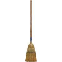 Industrial Corn Broom, 3-String, Wood Handle Distribution Jean Lapalme