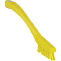 Brosse &agrave; recoins, Soies Ferme, Longueur de 8", Jaune Distribution Jean Lapalme