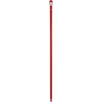 Manche ultra hygi&eacute;nique, Balai/Grattoir/Raclette, Rouge, Ergonomique, 59" lo Distribution Jean Lapalme
