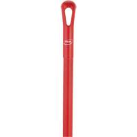 Manche ultra hygi&eacute;nique, Balai/Grattoir/Raclette, Rouge, Ergonomique, 59" lo Distribution Jean Lapalme
