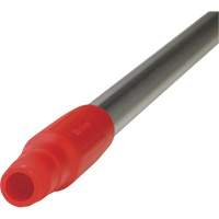 Handle, Broom/Scraper/Squeegee, Red, Standard, 59" L Distribution Jean Lapalme