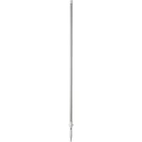 Handle, Broom/Scraper/Squeegee, White, Telescopic, 62" - 113" L Distribution Jean Lapalme
