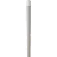Handle, Broom/Scraper/Squeegee, White, Telescopic, 62" - 113" L Distribution Jean Lapalme