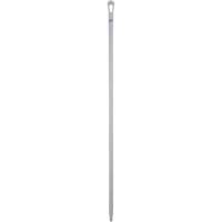 Ultra Hygiene Handle, Broom/Scraper/Squeegee, White, Ergonomic, 59" L Distribution Jean Lapalme