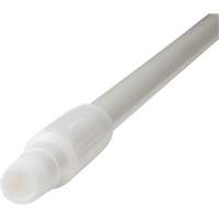 Handle, Broom/Scraper/Squeegee, White, Standard, 59" L Distribution Jean Lapalme