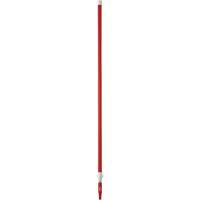 Manche de brosse pour plateforme, Brosse/Support &agrave; tampon, Rouge, T&eacute;lescopique, 62"-113" lo Distribution Jean Lapalme