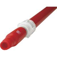 Manche de brosse pour plateforme, Brosse/Support &agrave; tampon, Rouge, T&eacute;lescopique, 62"-113" lo Distribution Jean Lapalme