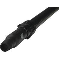 Deck Scrub Handle, Brush/Pad Holder, Black, Telescopic, 62"-113" L Distribution Jean Lapalme