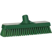 Brosse &agrave; r&eacute;curer pour planchers et murs, Crins Ferme, 12", Polyester, Vert Distribution Jean Lapalme