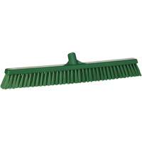 Balai-brosse &agrave; soies combin&eacute;es, Crins Cors&eacute;/Fin, 24", Polyester, Vert Distribution Jean Lapalme