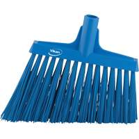T&ecirc;te de balai oblique, Crins Extra-ferme, 12", Polyester, Bleu Distribution Jean Lapalme
