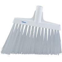 T&ecirc;te de balai oblique, Crins Extra-ferme, 12", Polyester, Blanc Distribution Jean Lapalme