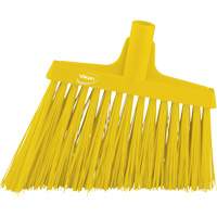 T&ecirc;te de balai oblique, Crins Extra-ferme, 12", Polyester, Jaune Distribution Jean Lapalme