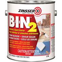 B-I-N&reg; 2 Primer, White, Very Flat, 3.78 L, Gallon Distribution Jean Lapalme