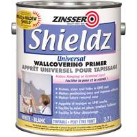 Shieldz&reg; Universal Wall Covering Primer, 3.7 L, Gallon, Tintable White Distribution Jean Lapalme