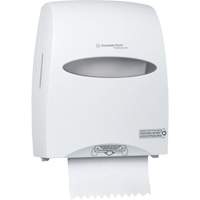 Distributeur de serviettes en rouleaux durs Sanitouch, Manuel/Sans contact, 12,63" la x 10,2" p x 16,13" h Distribution Jean Lapalme