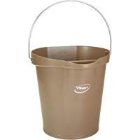 Food Hygiene Bucket, Brown, 3 US gal. Distribution Jean Lapalme