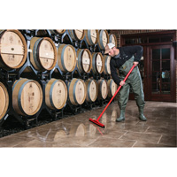 Raclette &agrave; t&ecirc;te fixe pour l'hygi&egrave;ne alimentaire, 20", Vert Distribution Jean Lapalme
