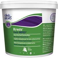 Serviettes Kresto Kwik-Wipes, 130 lingettes, 12" x 10" Distribution Jean Lapalme