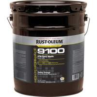9100 System DTM Epoxy Mastic Base, Safety Orange, 5 gal., Pail Distribution Jean Lapalme