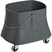 Seau pour vadrouille Champ, Capacit&eacute; de 10 gal. US (40 pintes), Gris Distribution Jean Lapalme