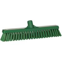 T&ecirc;te de balai-brosse &agrave; soies combin&eacute;es, Crins Cors&eacute;/Fin, 16-1/2", Polyester, Vert Distribution Jean Lapalme