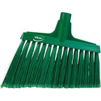 T&ecirc;te de balai oblique, Crins &agrave; bout ouvrant, 11-1/2", Polyester, Vert Distribution Jean Lapalme