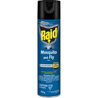Insecticide contre les moustiques et les mouches Raid, 350 g, &agrave; base de solvant Distribution Jean Lapalme