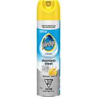 Nettoyant d'acier inoxydable Pledge, 275 g, Canette a&eacute;rosol Distribution Jean Lapalme