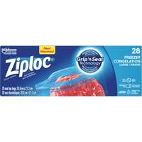 Sacs de cong&eacute;lation Ziploc Distribution Jean Lapalme