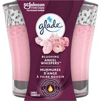 Chandelle en pot Glade, Murmures d'ange Distribution Jean Lapalme