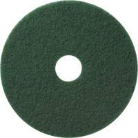 Floor Pads, 12", Scrubbing/Stripping, Green Distribution Jean Lapalme