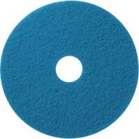 Floor Pads, 12", Cleaning/Scrubbing, Blue Distribution Jean Lapalme