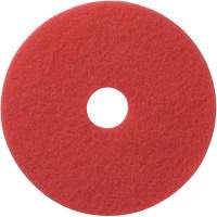 Floor Pads, 12", Buffing, Red Distribution Jean Lapalme