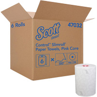Serviettes Slimroll* de Scott en rouleau dur, 1 pli, Standard, 580' lo Distribution Jean Lapalme