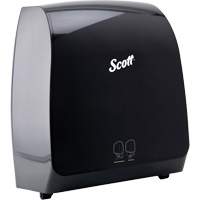 Distributeur de serviettes en rouleaux durs Scott Pro, &eacute;lectronique/Sans contact, 12,66" la x 9,18" p x 16,44" h Distribution Jean Lapalme