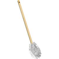 Brosse &agrave; cuvettes HD &agrave; broche torsad&eacute;e, 20" l, Soies Polypropyl&egrave;ne, Jaune Distribution Jean Lapalme