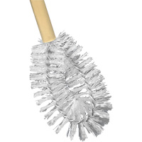 Brosse &agrave; cuvettes HD &agrave; broche torsad&eacute;e, 20" l, Soies Polypropyl&egrave;ne, Jaune Distribution Jean Lapalme